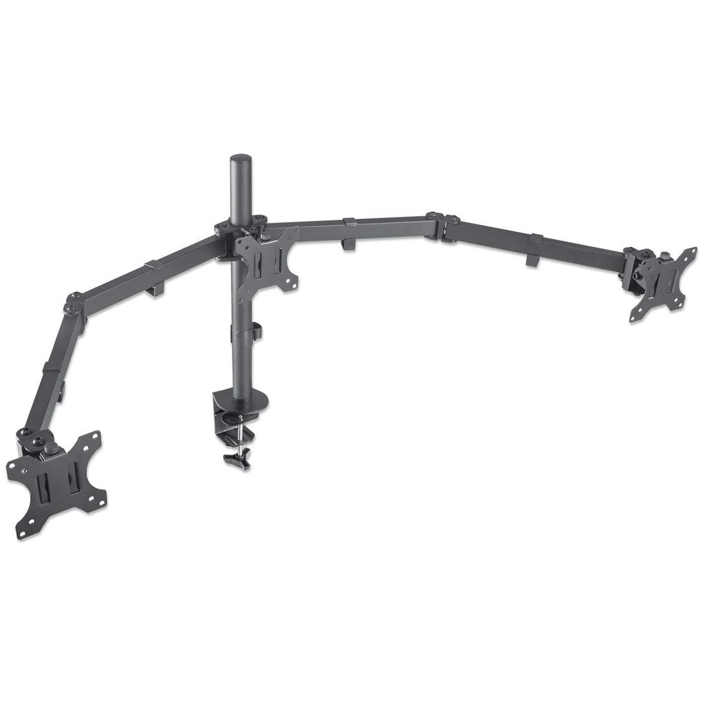 EAN 766623461658 - Manhattan 461658 soporte para monitor 68,6 cm (27") Negro imagen 2