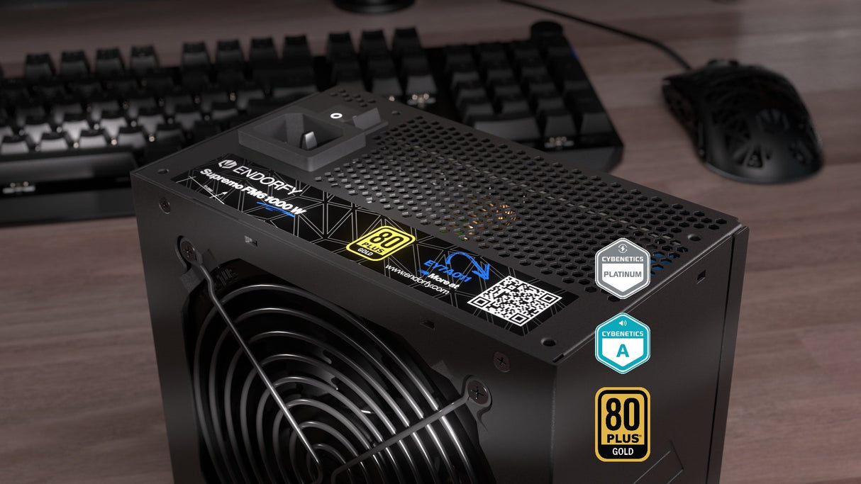 EAN 5903018667942 - ENDORFY Supremo FM6 1000 W unidad de fuente de alimentación 24-pin ATX ATX Negro imagen 14