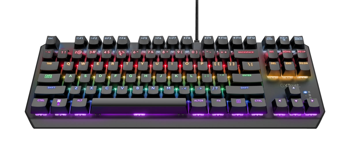 EAN 8713439244045 - Trust GXT 834 Callaz teclado Juego USB QWERTY Inglés Negro imagen 2