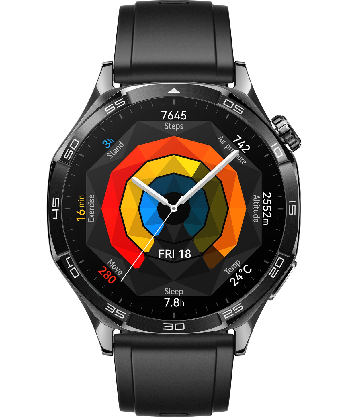 EAN 6942103132001 - Huawei WATCH GT5 46mm 3,63 cm (1.43") AMOLED Digital 466 x 466 Pixeles Negro GPS (satélite) imagen 1
