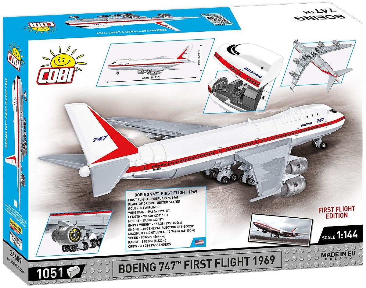 Cobi Boeing 747 Primer Vuelo 1969 Cobi-26609