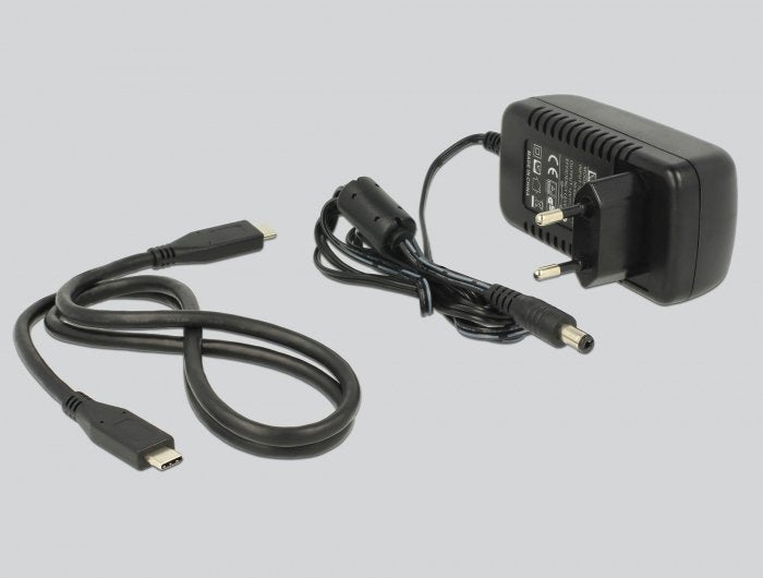 EAN 4043619639588 - DeLOCK 63958 base de conexión para disco duro USB 3.2 Gen 2 (3.1 Gen 2) Type-C Negro imagen 6