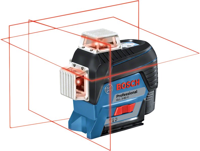 Bosch Láser De Línea Gll 3-80 C Professional + Trípode Bt 150, 0601063r01
