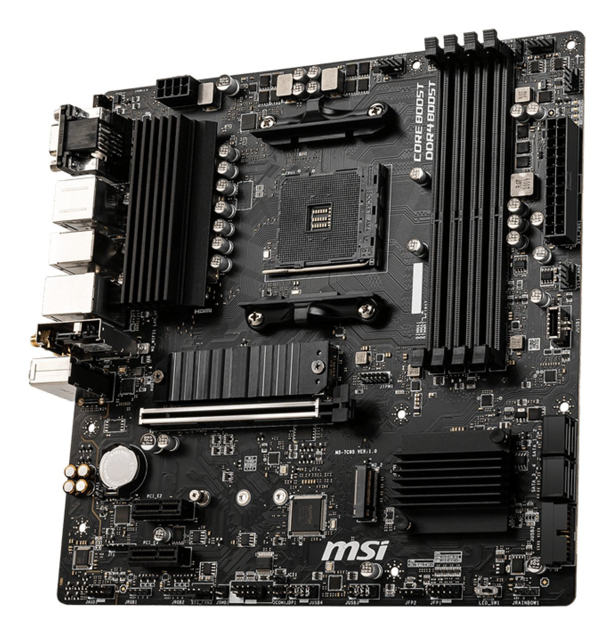 EAN 4719072733698 - MSI B550M PRO-VDH WIFI placa base AMD B550 Zócalo AM4 micro ATX imagen 3