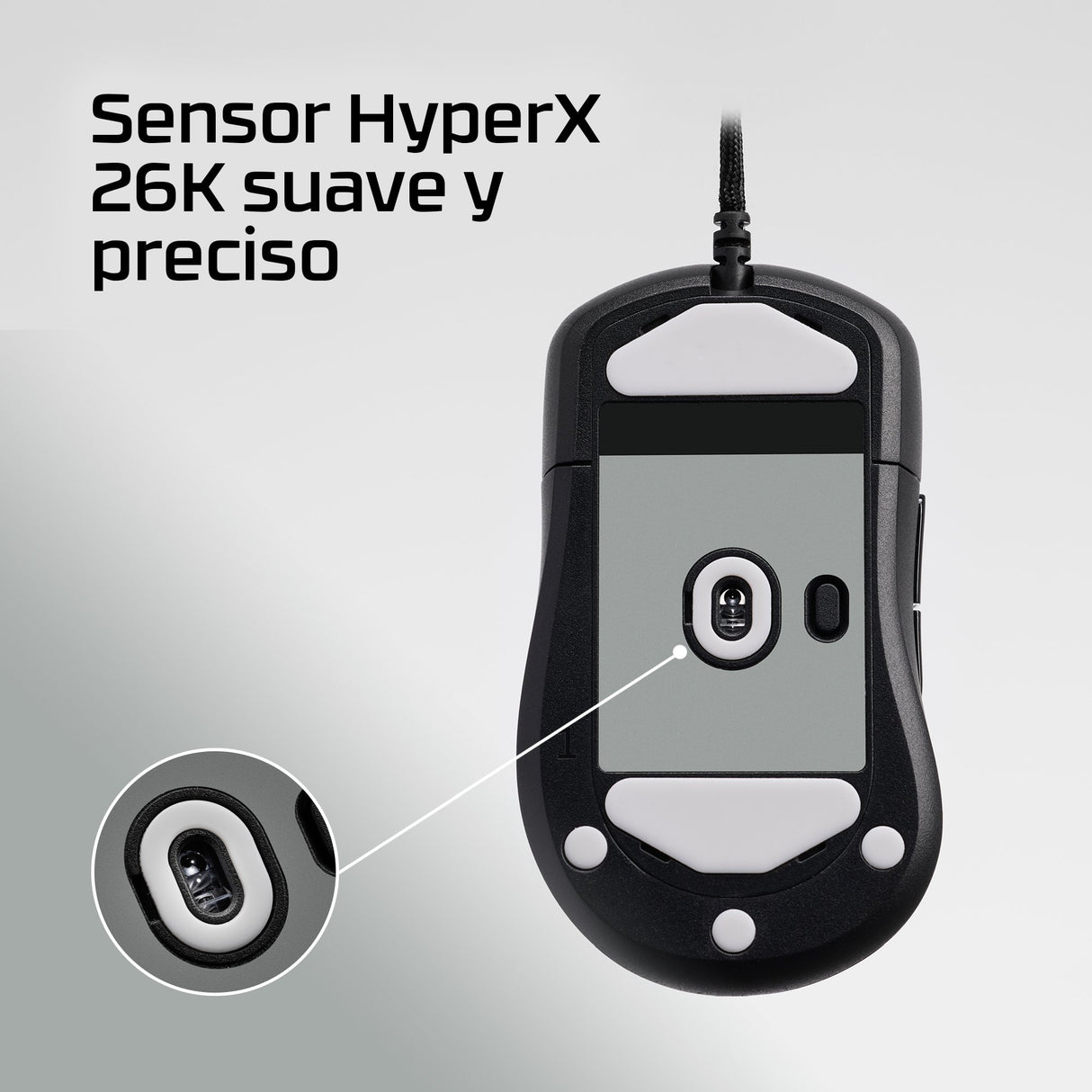 EAN 0198415001641 - HyperX Pulsefire Saga Wired Gaming Mouse ratón Juego Ambidextro USB tipo A Óptico 3200 DPI imagen 8