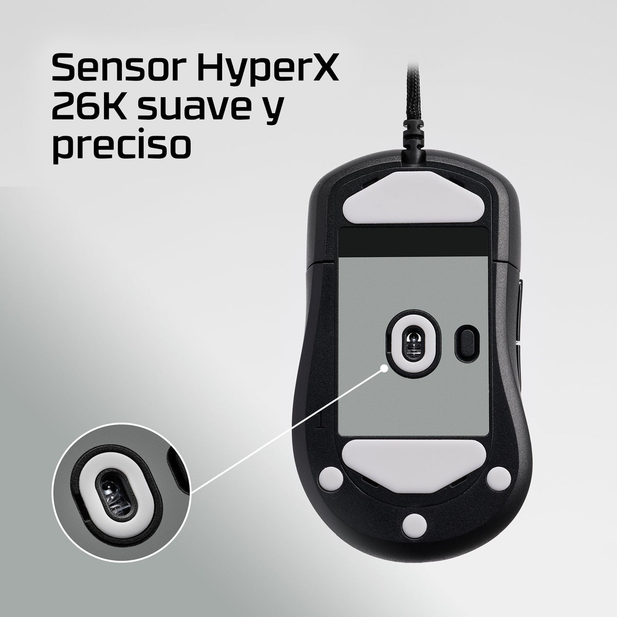 EAN 0198415001641 - HyperX Pulsefire Saga Wired Gaming Mouse ratón Juego Ambidextro USB tipo A Óptico 3200 DPI imagen 9