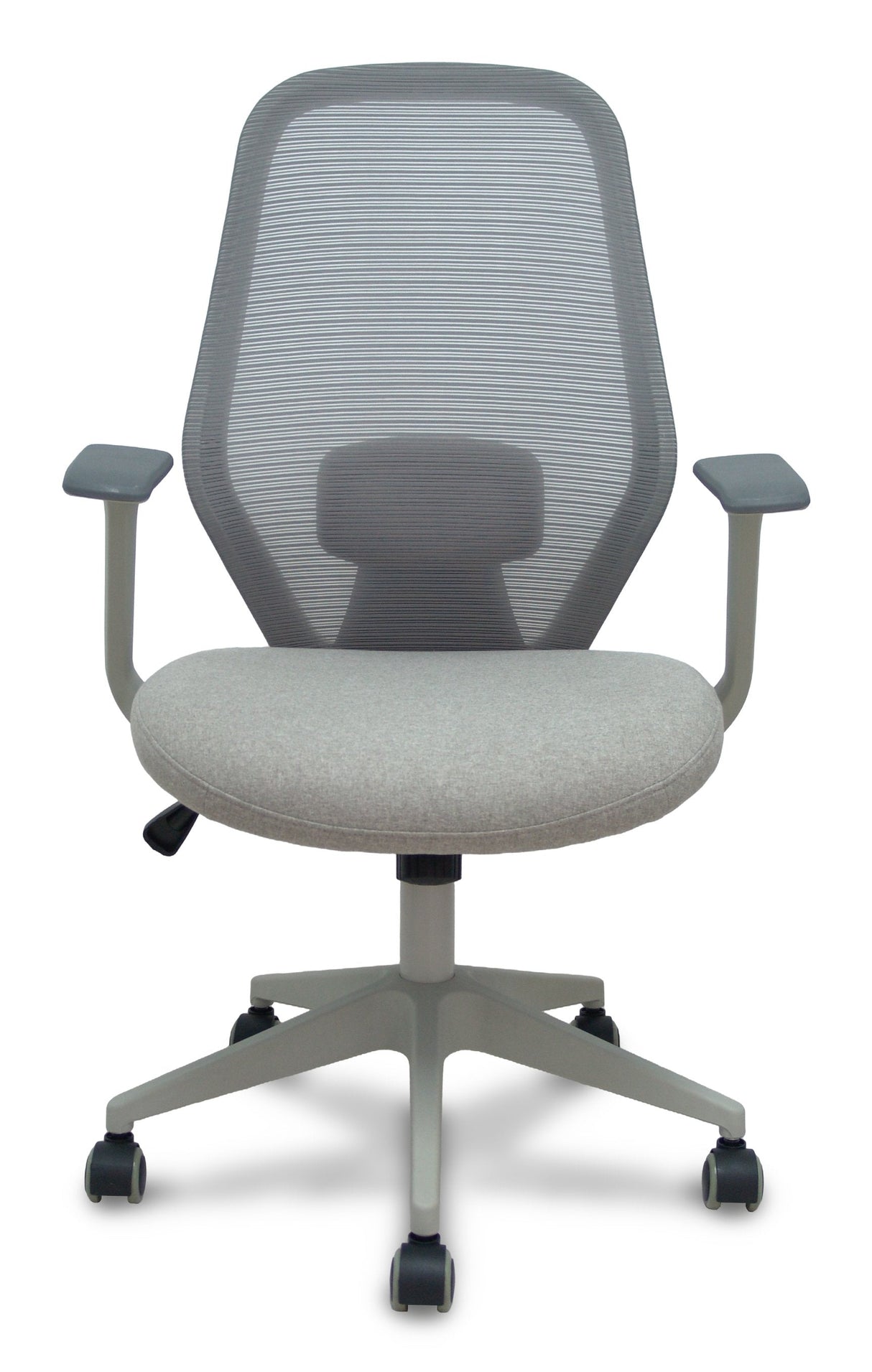 Piqueras Y Crespo Forol Silla Ergo529 Gris Respaldo Malla Gris Asiento Tela Gris Base Piramidal Gris Claro Ruedas Nailon