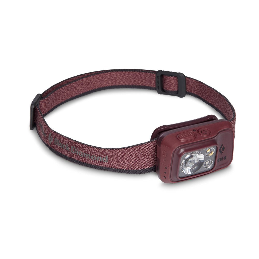 EAN 0793661519980 - Black Diamond Spot 400-R Burdeos Linterna con cinta para cabeza imagen 1