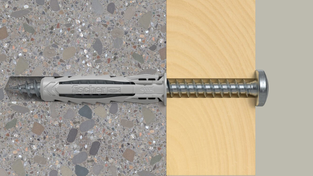 EAN 4048962482614 - Fischer 567935 tornillo de anclaje y taco 100 pieza(s) Juego de enchufes de pared y tornillos imagen 6
