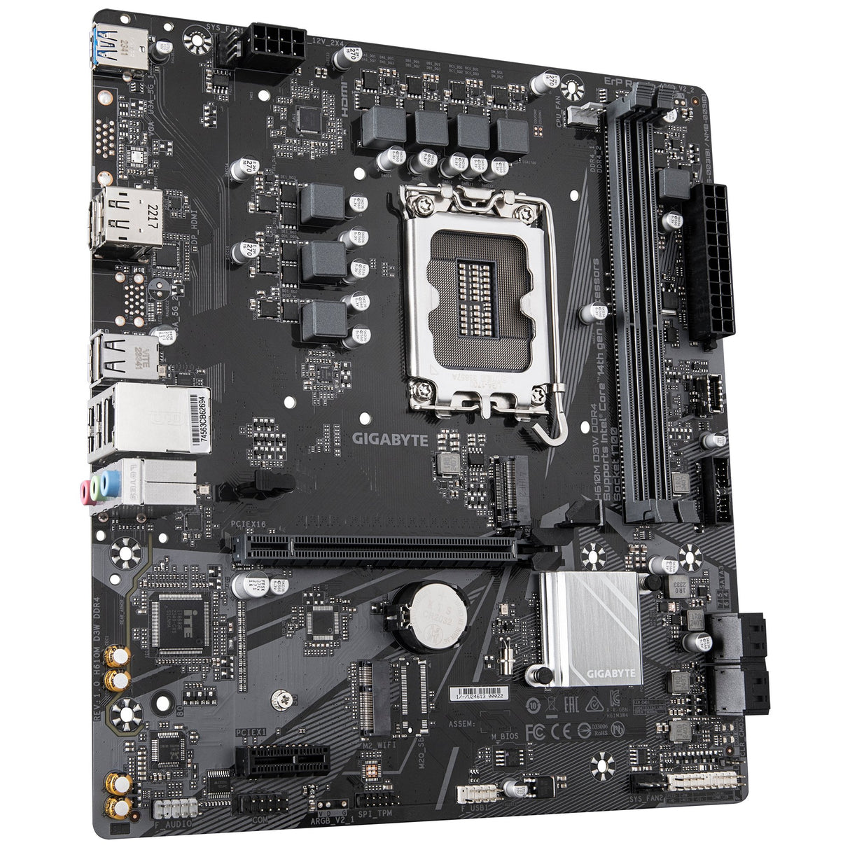 EAN 4719331865245 - GIGABYTE H610M D3W DDR4 placa base Intel H610 LGA 1700 micro ATX imagen 3