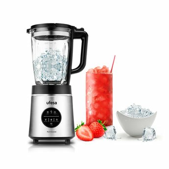 EAN 8422160057335 - Ufesa Rock Crystal 1,75 L Batidora de vaso 1800 W Negro, Acero inoxidable imagen 1