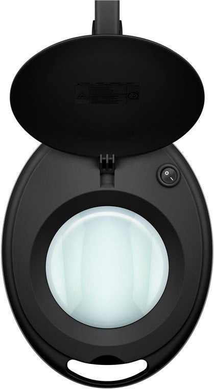 Lupa 8w 650lm 127mm 60led Klemm Negra