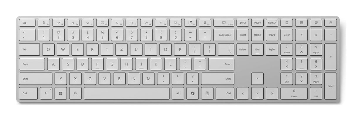 EAN 0196388386604 - Microsoft Surface Keyboard (2nd Edition) teclado Hogar / Oficina Bluetooth QWERTZ Alemán Gris imagen 1