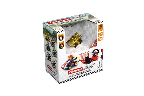 Carrera - Mini Racer - 2,4ghz Mario Kart(Tm) Mini Rc, Mario - Gold (Paperbox)