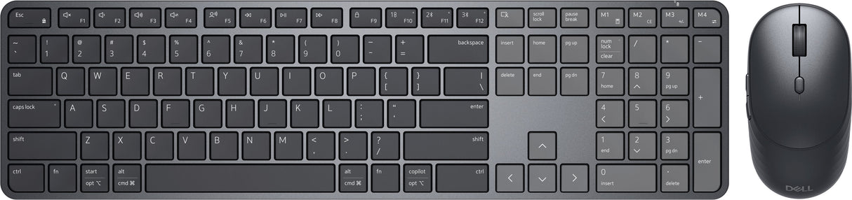 Dell Pro 7 Slim - Km726 - Pack Teclado + Ratón Inalámbrico Negro Français (Azerty)