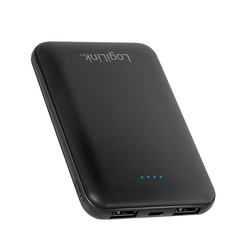 Logilink Pa0202 Batería Externa Negro Polímero De Litio 5000 Mah