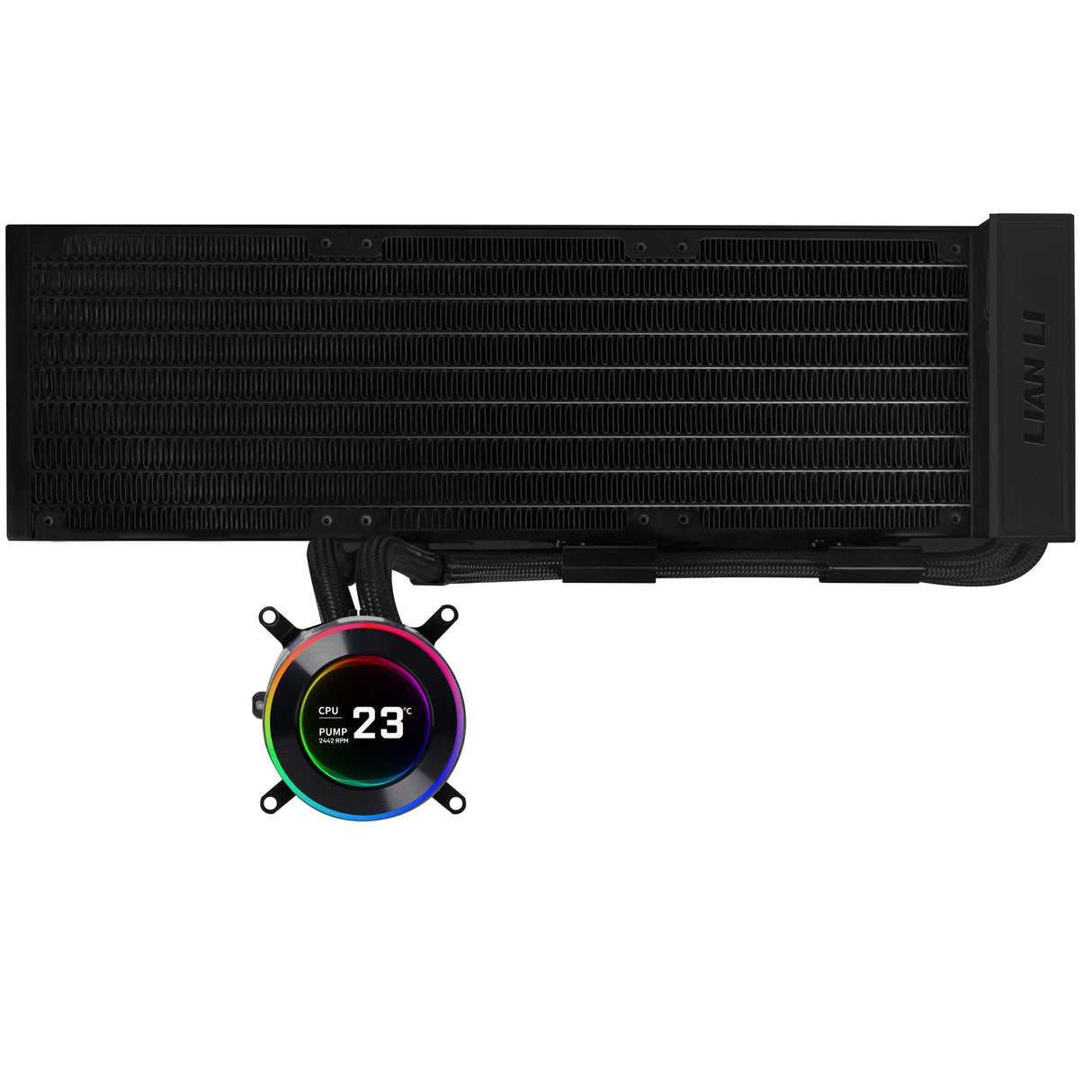 K Lian Li Hydroshift Ii Lcd-C 360n Aio-Wasserkühlung