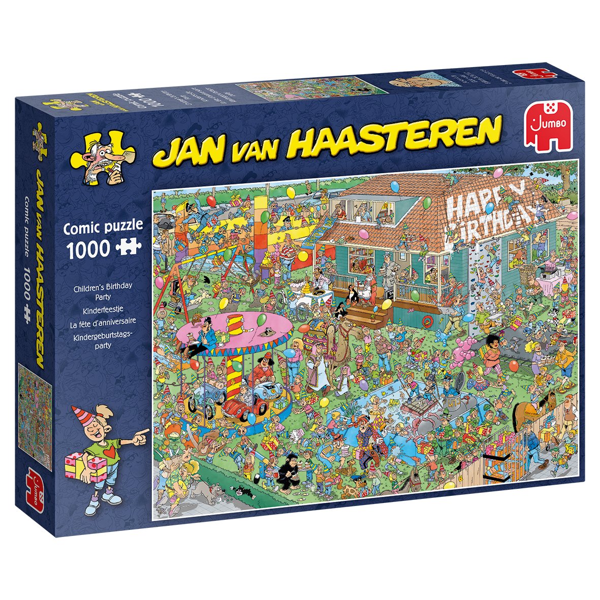 Jumbo Jan Van Haasteren Kindergeburtstags-Party Kindergeburtstagsparty 1000 Teile Puzzle (20035)