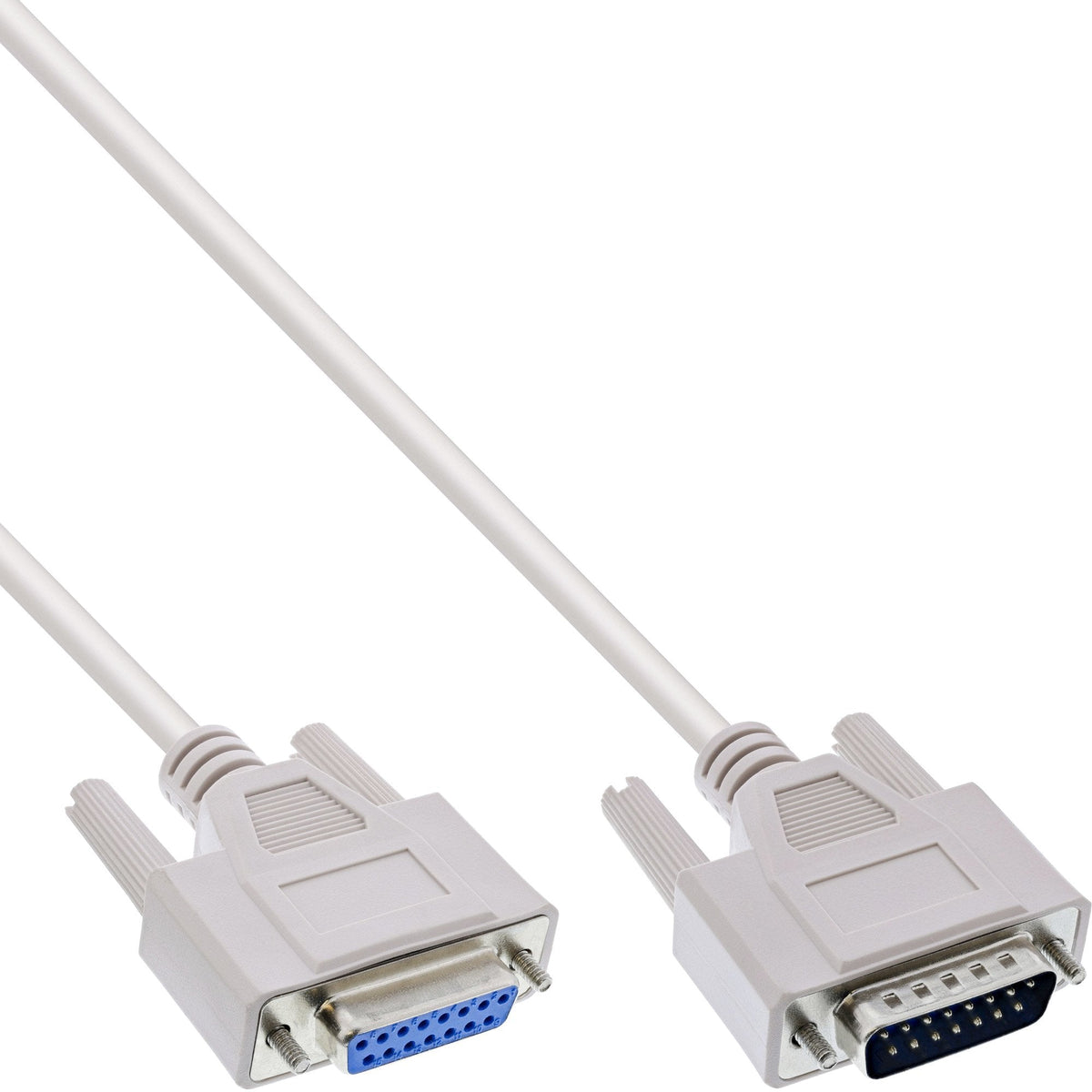 Cable De Extensión Inline Gameport Db15 Macho A Hembra 5m