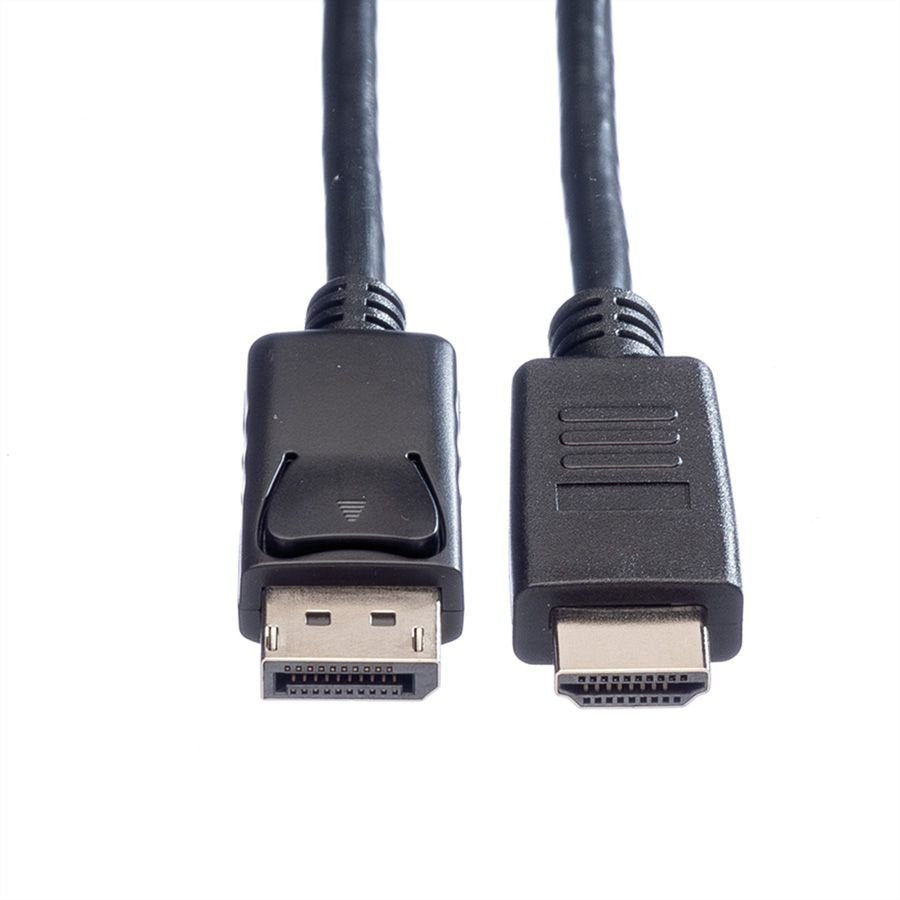EAN 7611990133680 - ROLINE 11.04.5782 adaptador de cable de vídeo 3 m DisplayPort Negro imagen 3