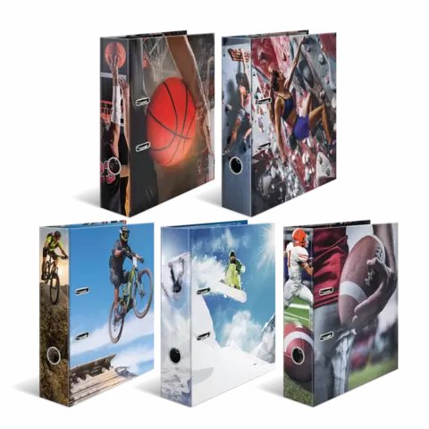 Carpeta Herma A4 De Cartón Deportes De Invierno