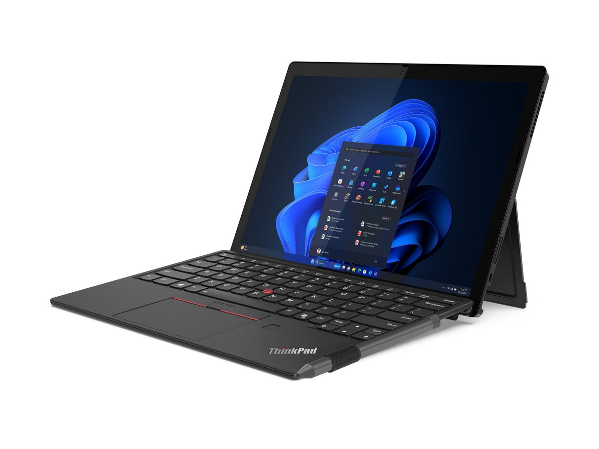 Lenovo Thinkpad X12 Detachable Gen 2 21lk Tableta Con Teclado Desmontable Intel Core Ultra 7 164u / Hasta 4.8 Ghz Vpro Enterprise Win 11 Pro Intel Graphics 16 Gb Ram 512 Gb Ssd Tcg Opal Encryption 2 Nvme 12.3" Ips Pantalla Táctil 1920