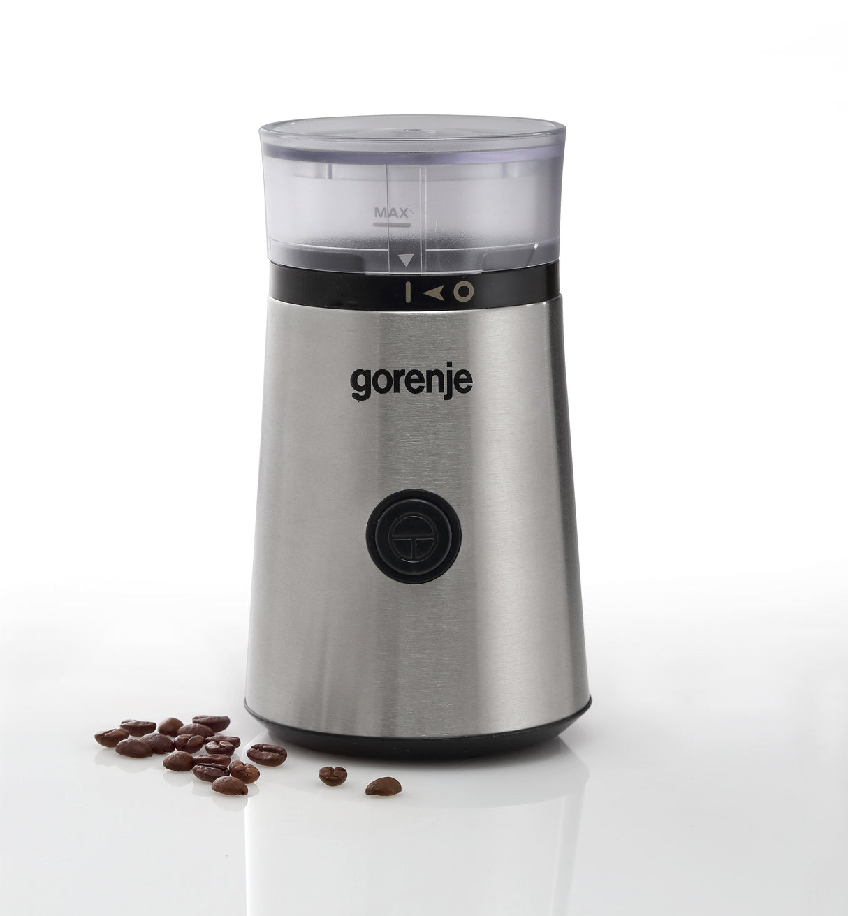 Molinillo De Café Gorenje Smk150e, 150 W, Capacidad Del Recipiente 60 G, Acero Inoxidable