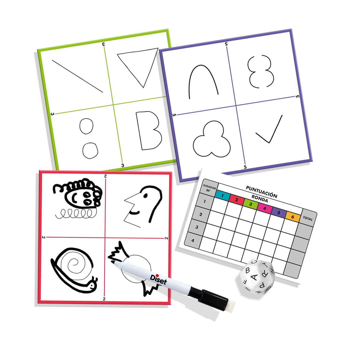 Juego De Mesa Party & Co. Trazos Pegi 8