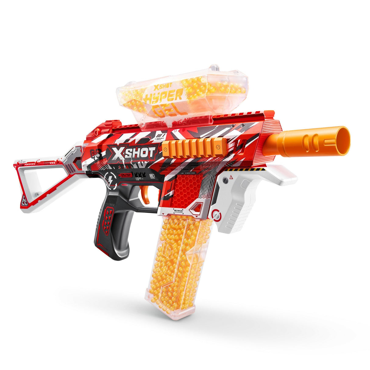Zuru X-Shot - Hyper-Gel Blaster Trace Fire, Lanzador De Gel Incluye 10.000 Bolas 36621