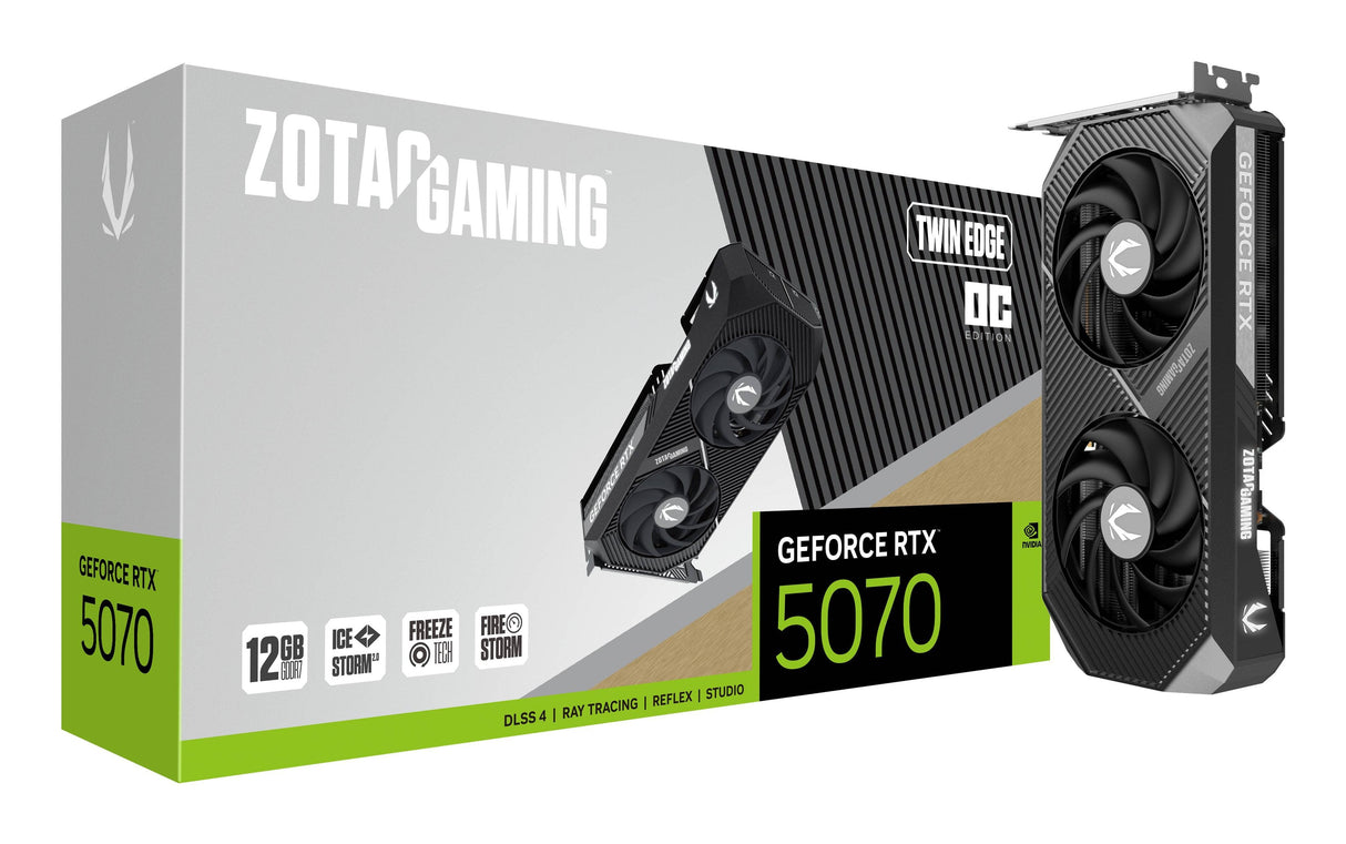 EAN 8886307700667 - Zotac GAMING GeForce RTX 5070 Twin Edge OC NVIDIA 12 GB GDDR7 imagen 8
