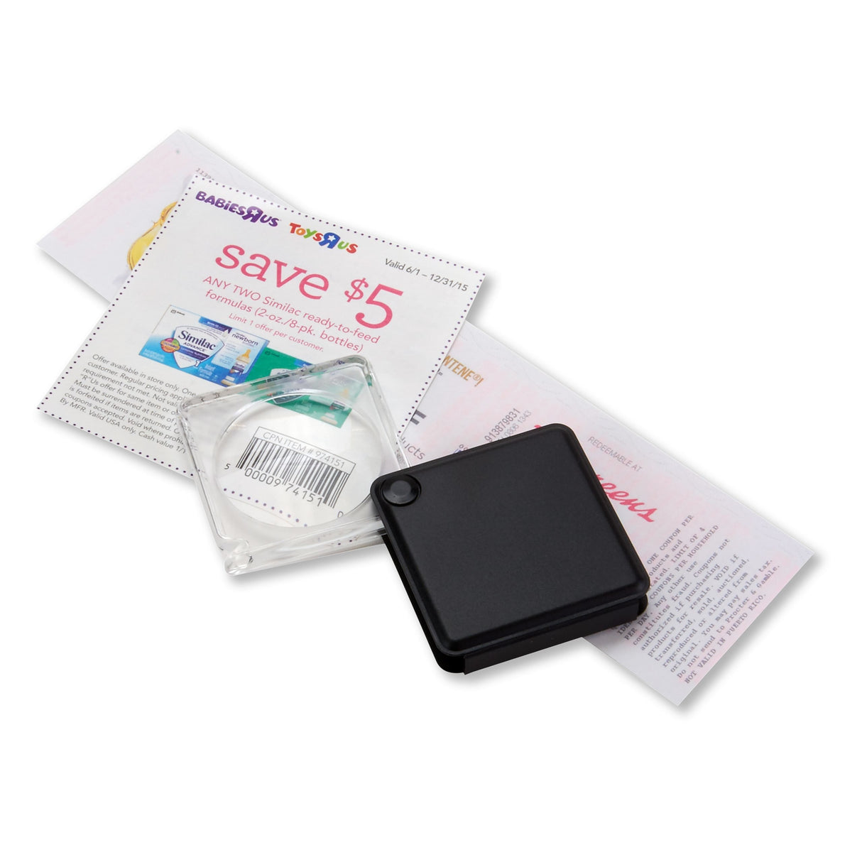EAN 0750668001849 - Carson MagniFlip lente de aumento y lupa 3x Negro imagen 3