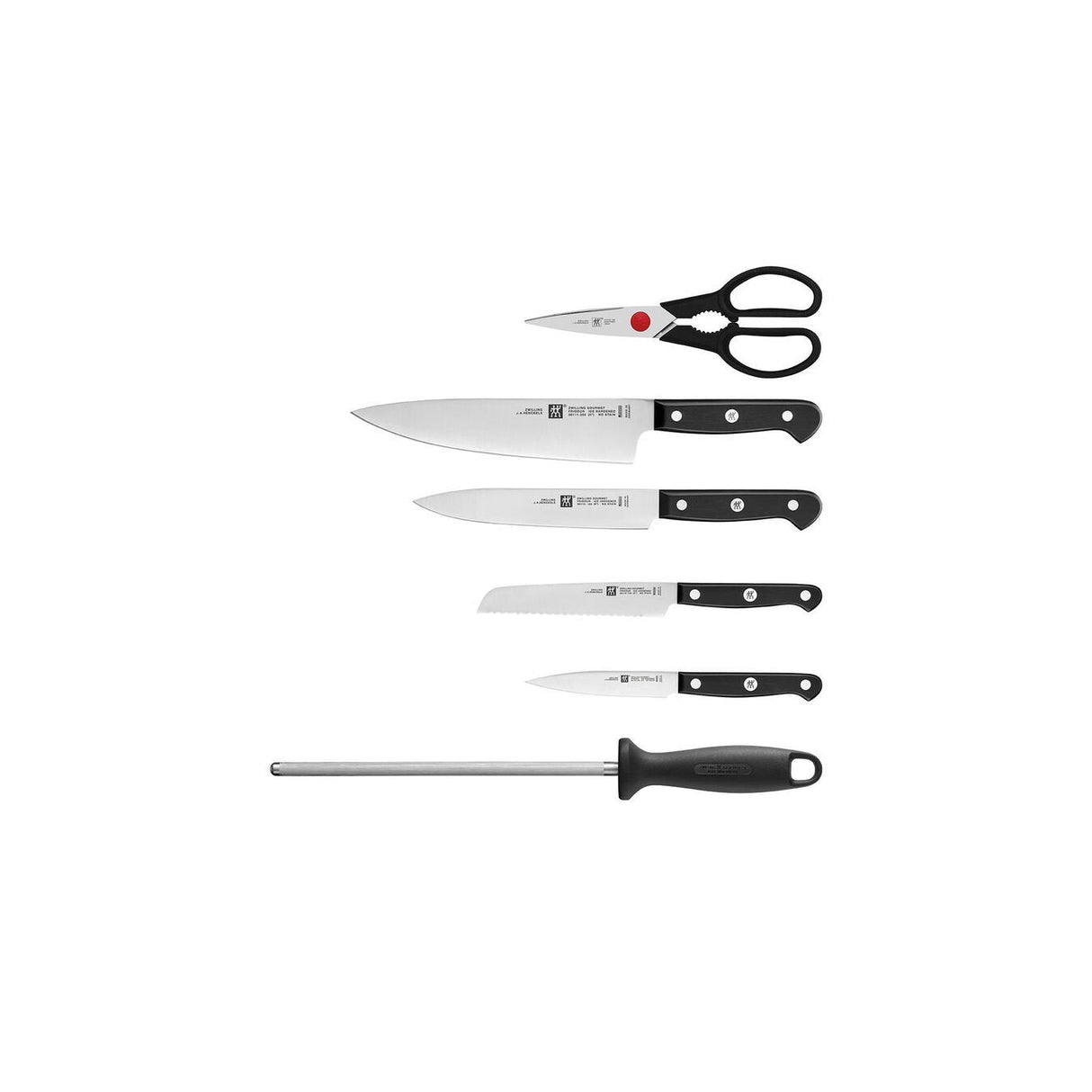 Zwilling 36131-002-0 Gourmet Messerblock, Bambus, 7-Tlg.