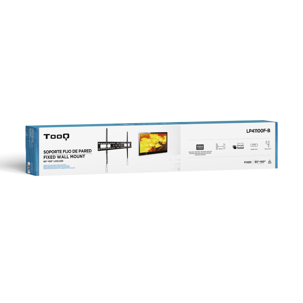 EAN 8433281007932 - TooQ LP41100F-B soporte para TV 2,54 m (100") imagen 7