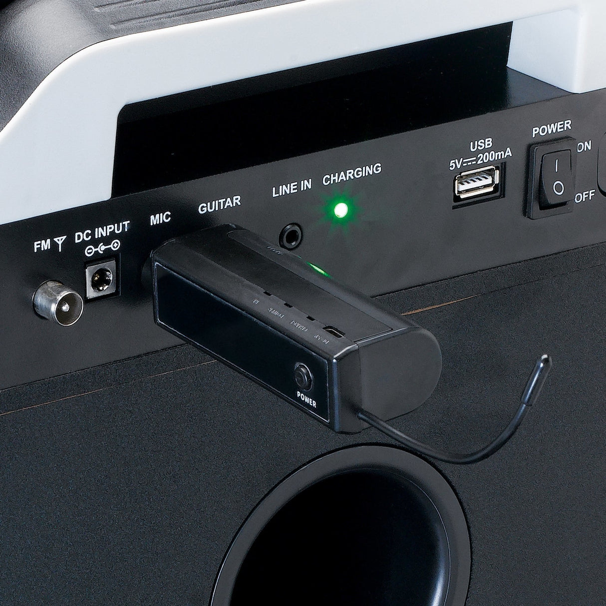 Lenco Mcw-011bk Micrófono Negro