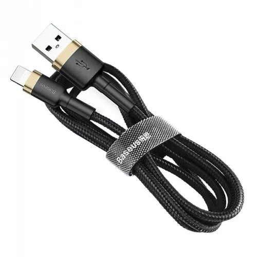 EAN 6953156275034 - Baseus CALKLF-CV1 cable de conector Lightning 2 m Negro, Oro imagen 2