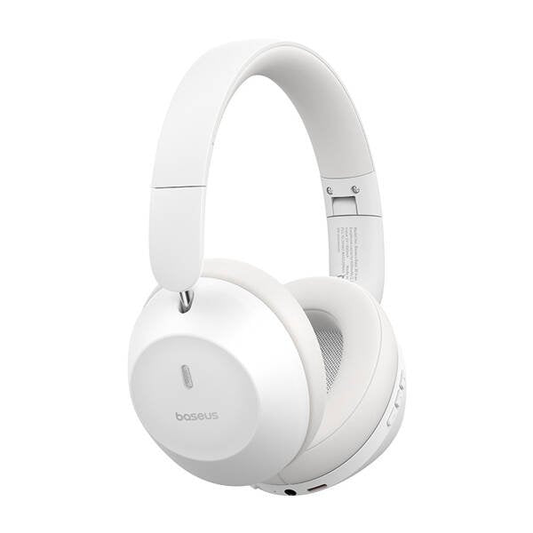 Baseus Earphone Bluetooth Bass 30 Max Wireless Headphones, Bt 5.3, White Eu (A00070700211-00)