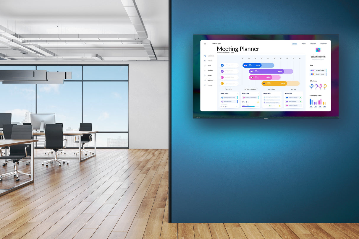 Avocor K Serie Avk-7510 190cm 75'' 3840x2160 Hdmi Usb Usb-C