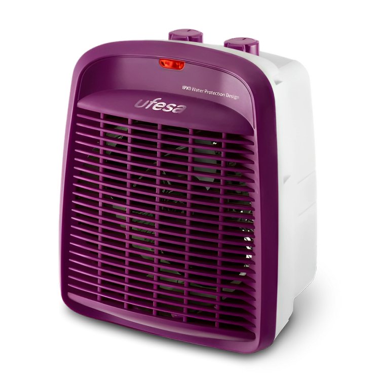 EAN 8422160055058 - Ufesa 83105505 calefactor eléctrico Interior Púrpura 2000 W Ventilador eléctrico imagen 1