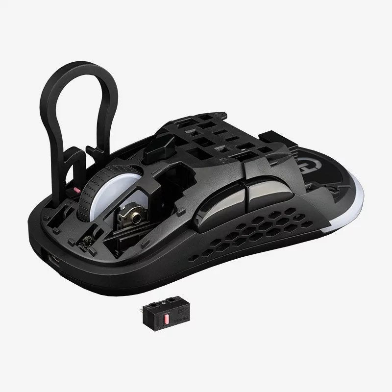 EAN 8436545693377 - Hiditec GX30 PRO WIRELESS ratón Juego mano derecha RF Wireless + Bluetooth + USB Type-C 26000 DPI imagen 4