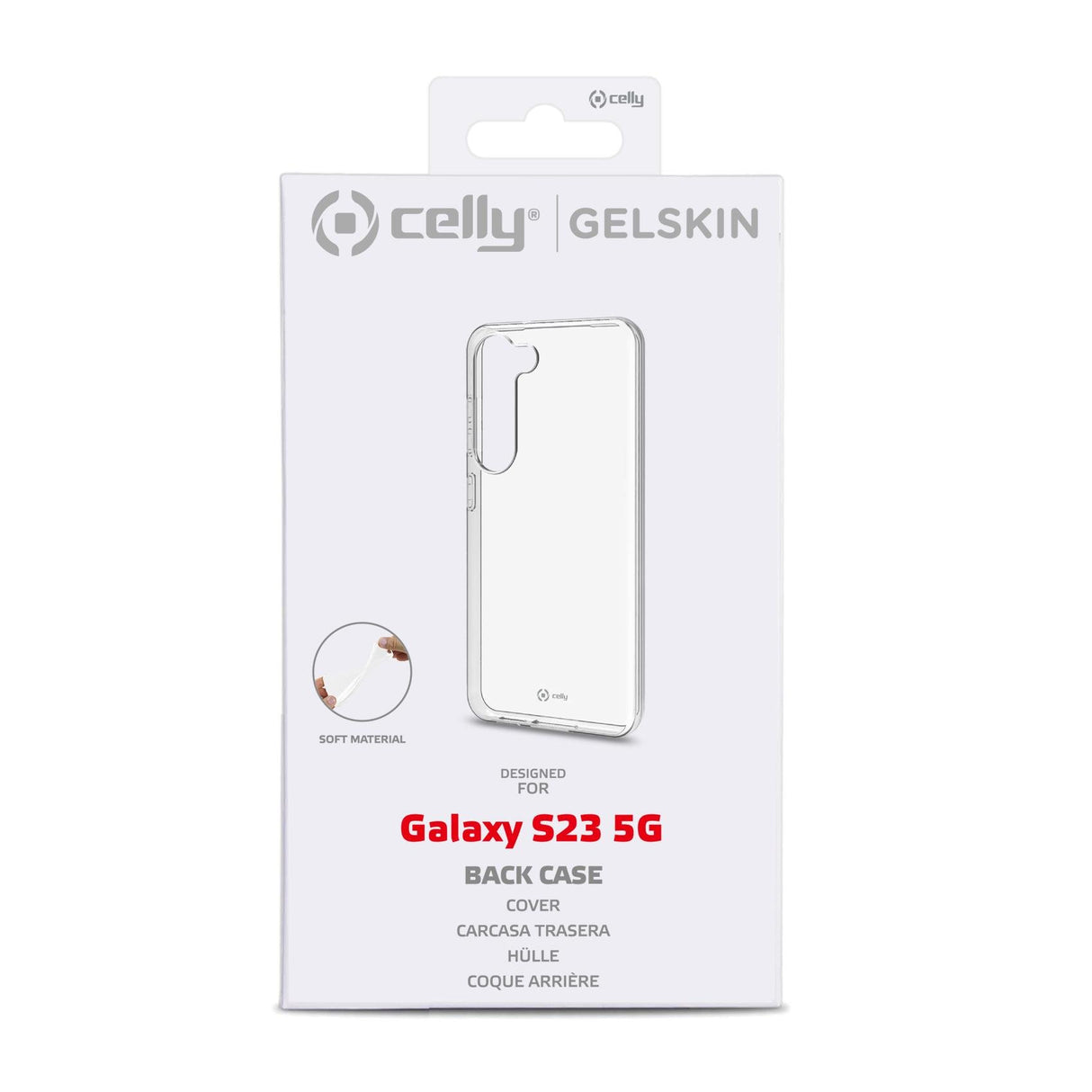 EAN 8021735200468 - Celly GELSKIN1032 funda para teléfono móvil 15,5 cm (6.1") Transparente imagen 4