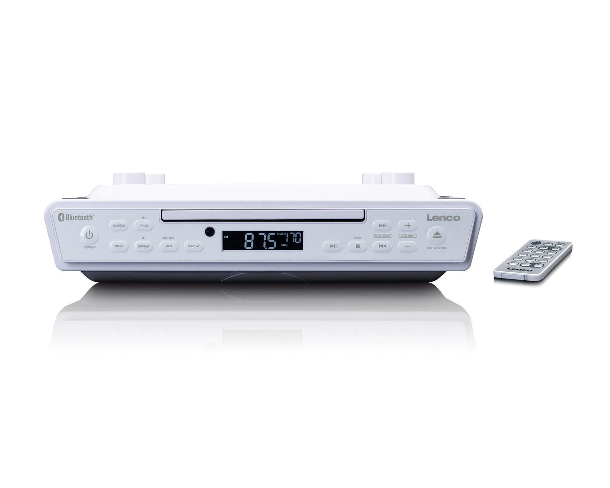EAN 8711902040842 - Lenco KCR-150 Montado en la pared Digital Blanco imagen 1