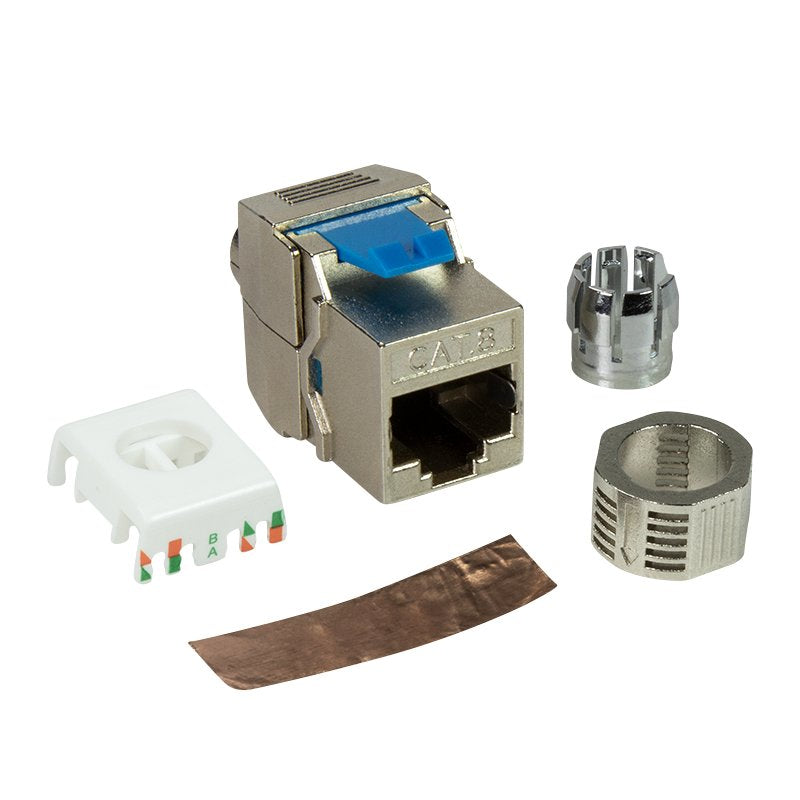 Logilink Nk4018 Conector De Red Keystone Stp Awg22-24 16.5mm De Ancho, Cat.8.1