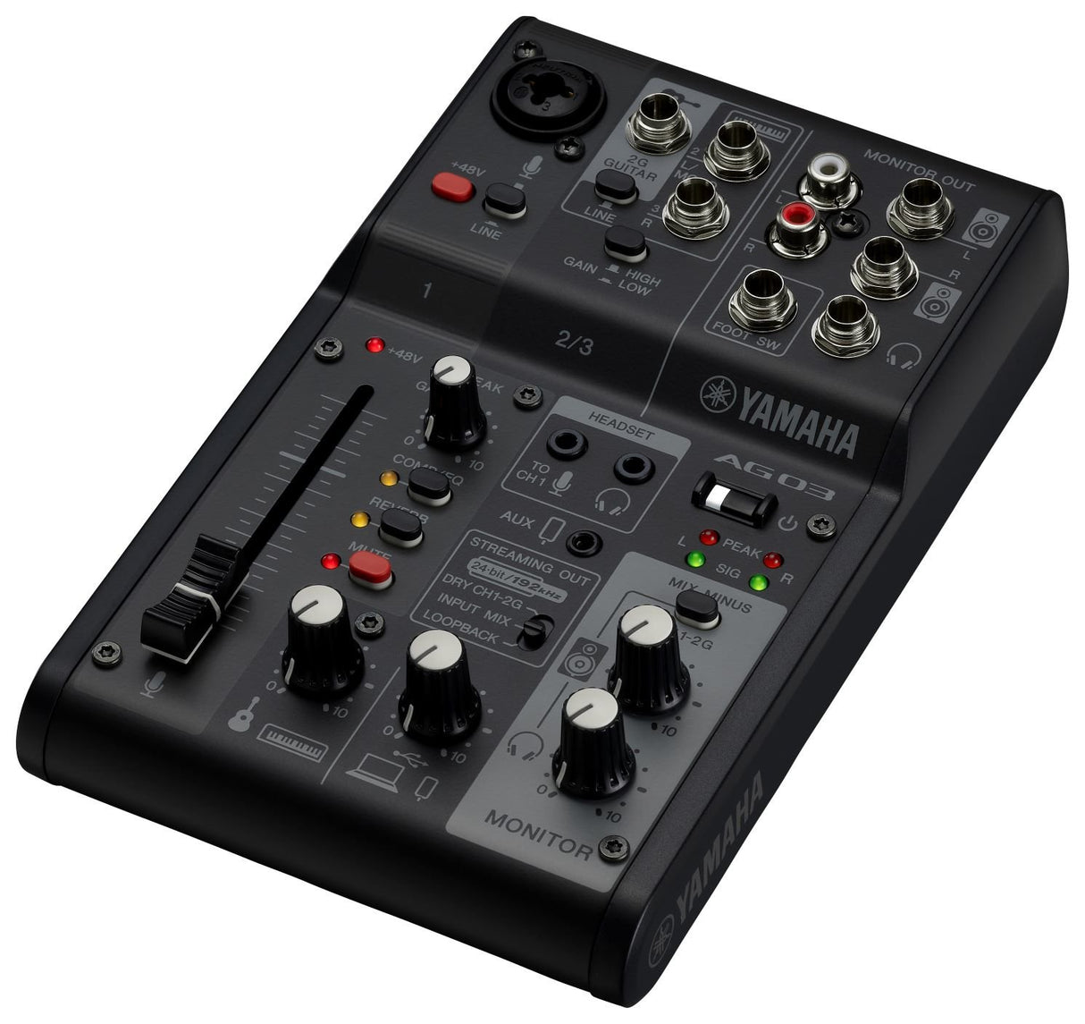 EAN 4957812677332 - Yamaha AG03MK2 3 canales Negro imagen 3
