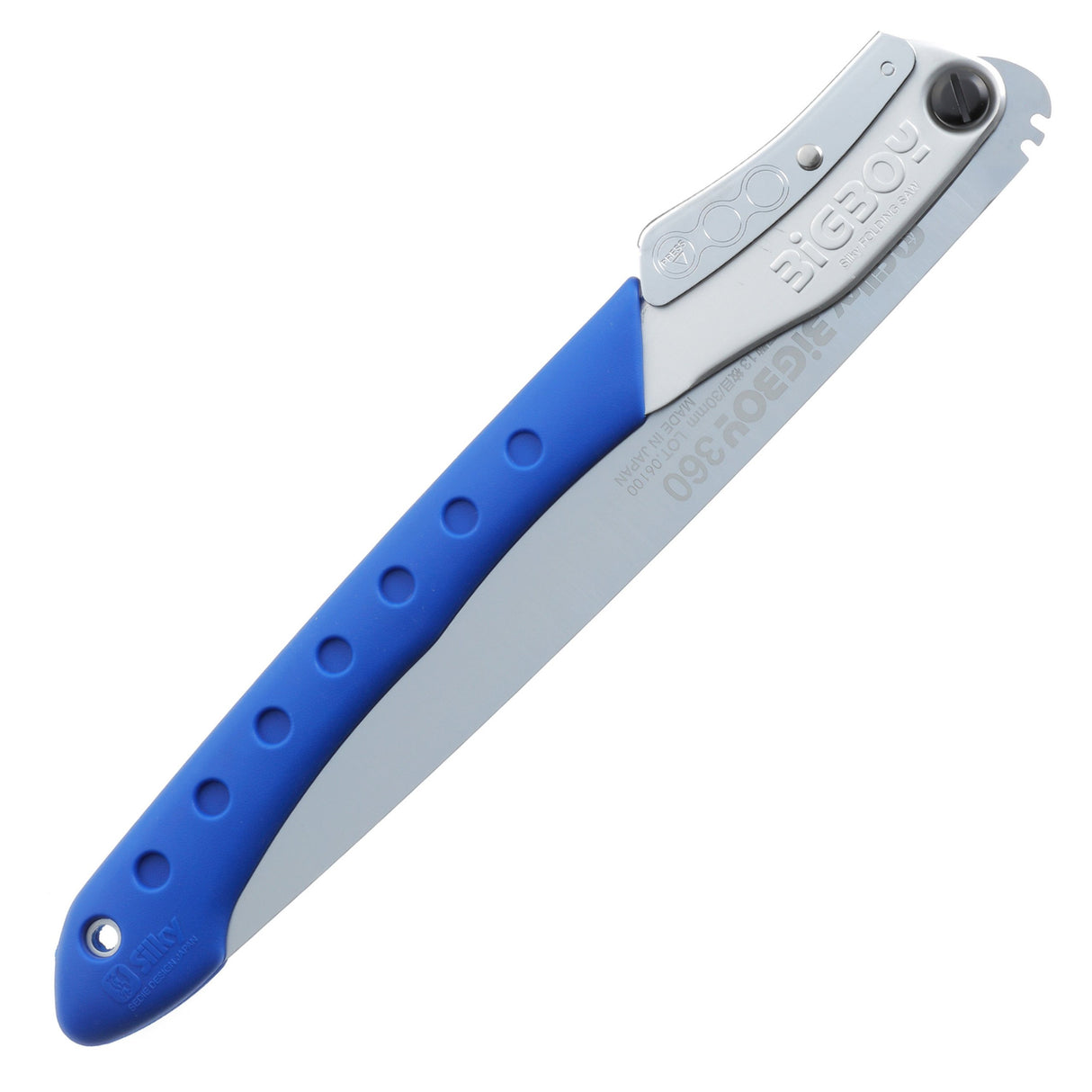EAN 4903585352365 - Silky Bigboy Serrucho plegable de corte por tracción 36 cm Azul, Gris imagen 2