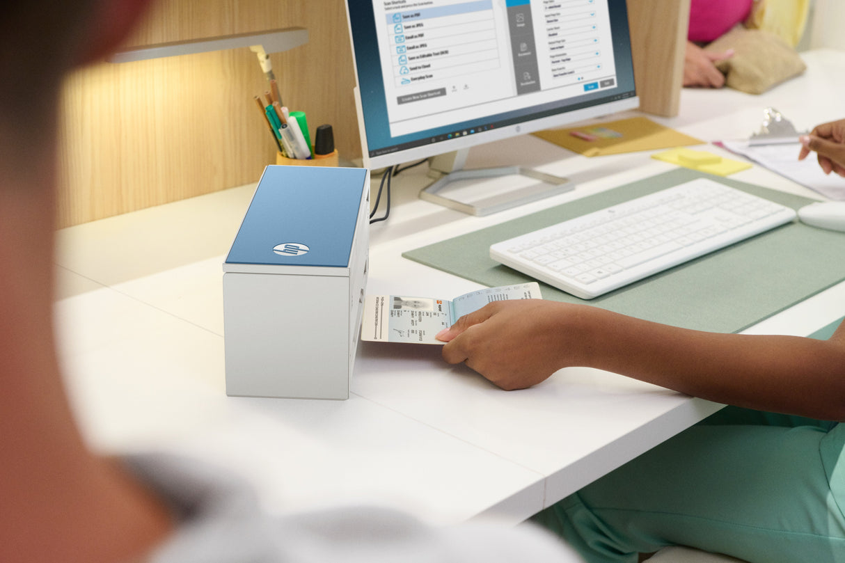 EAN 0198701401049 - HP ScanJet Pro 4200 s1 Escáner con alimentador automático de documentos (ADF) 600 x 600 DPI A4 Azul, Blan imagen 8