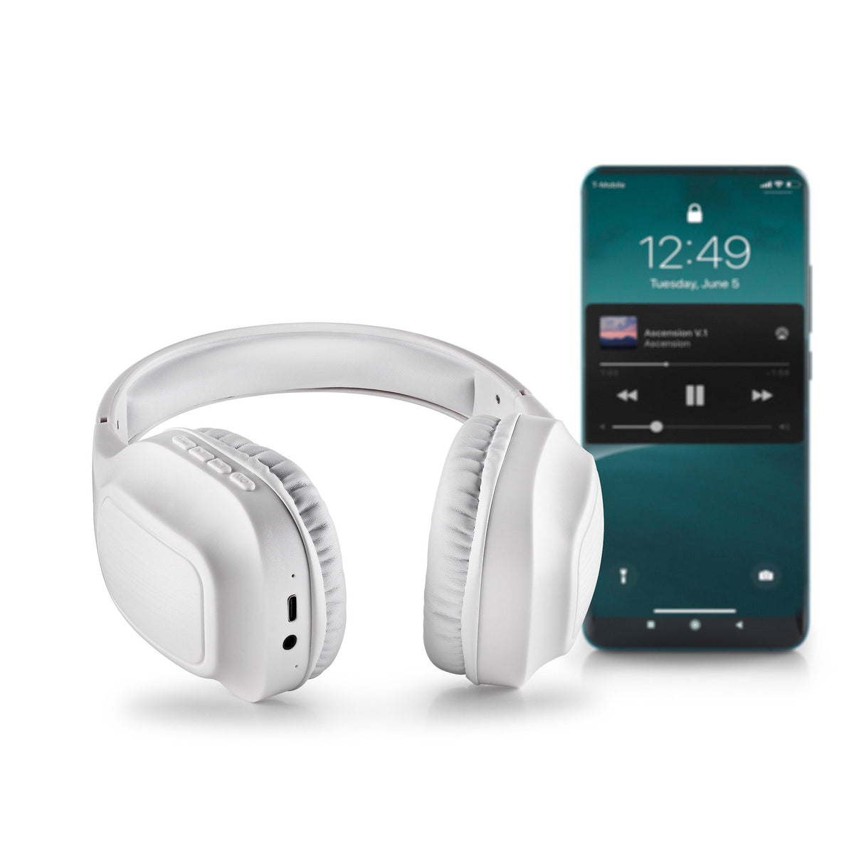 EAN 8435430621556 - NGS ARTICA WRATH Auriculares Inalámbrico y alámbrico Diadema Llamadas/Música USB Tipo C Bluetooth Blanco imagen 6
