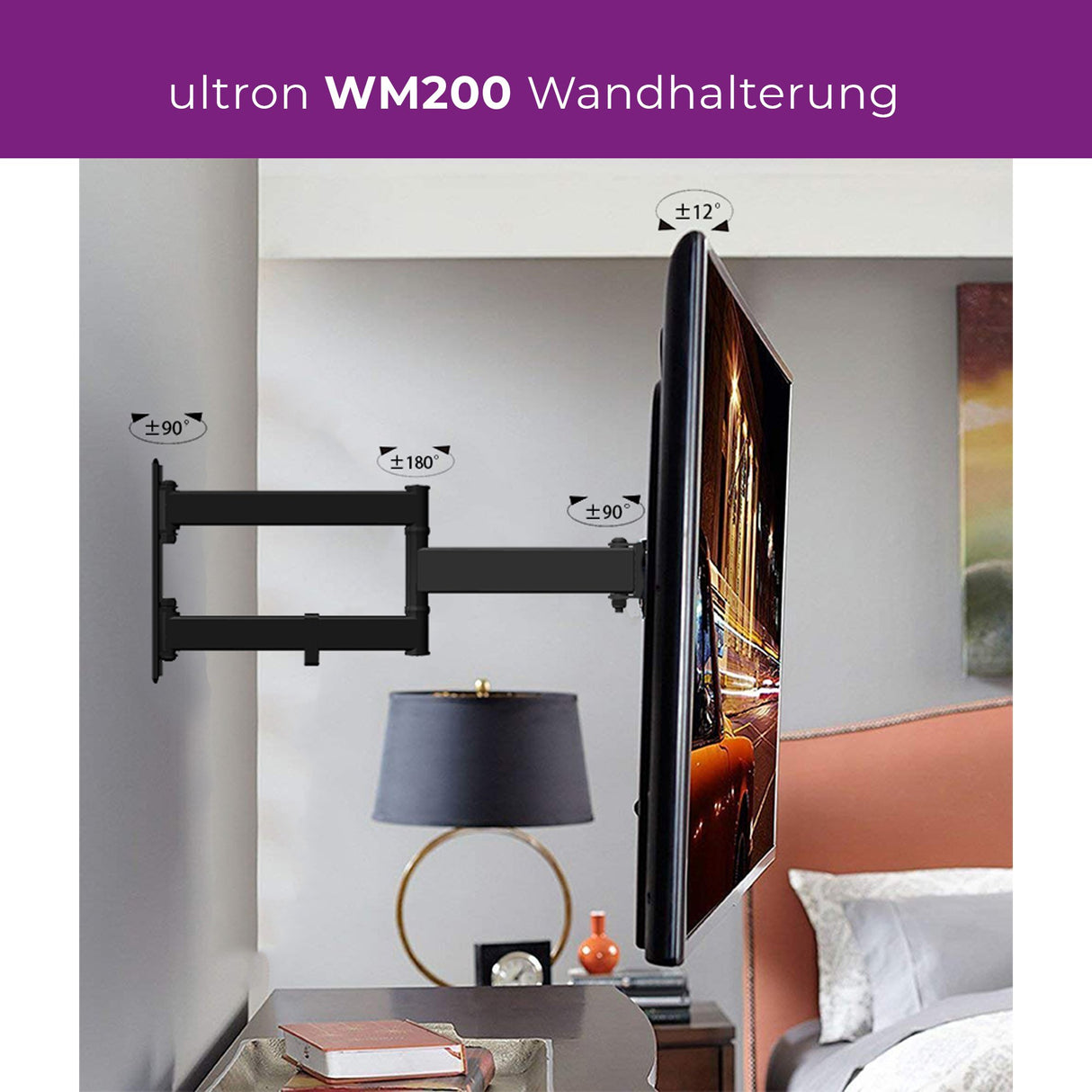 EAN 4040895008848 - Ultron WM200 88,9 cm (35") Negro imagen 7