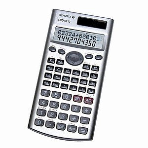 Olympia Lcd 9210 Calculadora Bolsillo Científica Plata