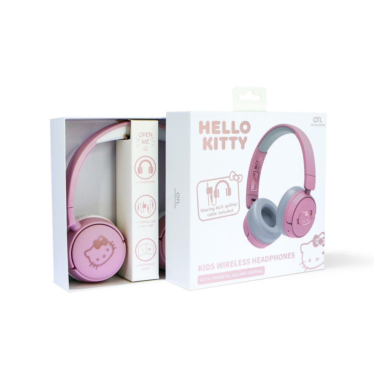 EAN 5055371625630 - OTL Technologies Hello Kitty Auriculares Inalámbrico y alámbrico Diadema Música USB Tipo C Bluetooth Rosa imagen 4