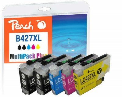 EAN 7640366812904 - Peach PI500-402 cartucho de tinta 6 pieza(s) Compatible Alto rendimiento (XL) Negro, Cian, Magenta, Amari imagen 1
